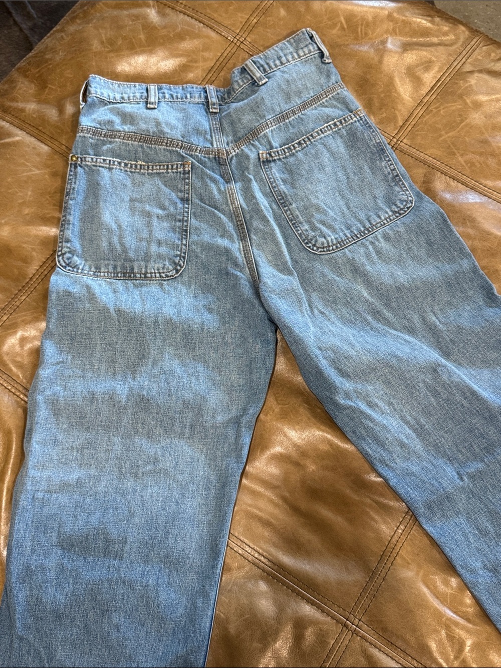 THE GREAT. Wayne Jean Straight Leg High-Rise Jeans 27 LONG - Picture 9 of 11